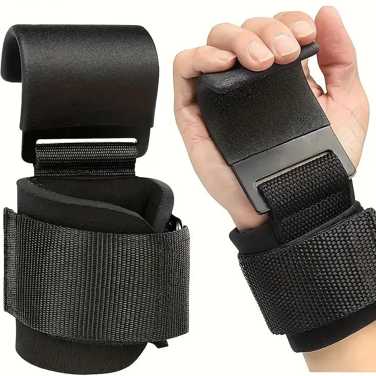 RepX IronGrip™ Lifting Hooks &amp; Wrist Straps